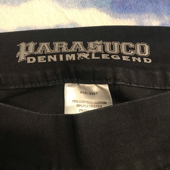 Parasuco Black Jegging Jeans - Size 29 - Picture 3 of 5